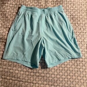 lululemon athletica Men's Aqua Athletic Shorts